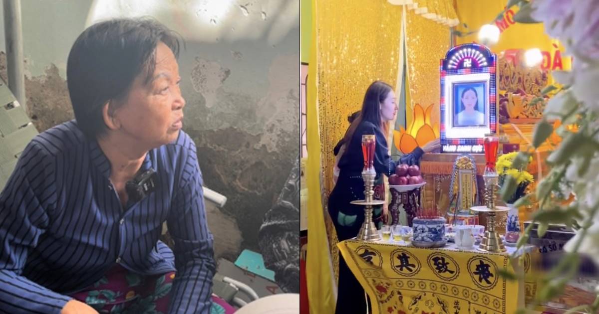 Đám tang Châu Kim Sang: Mẹ ruột suy sụp, câu nói cuối cùng của người mẫu khiến ai cũng rơi nước mắt