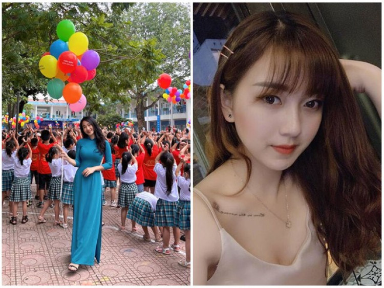 Cô giáo tiểu học xinh nhất Hà Nội khiến phụ huynh ồ ạt hỏi tên trường cho con theo học