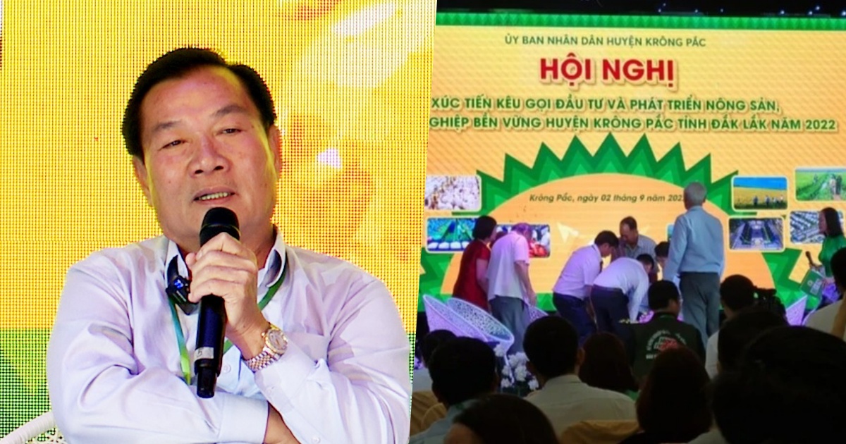 Một doanh nhân bất ngờ đột quỵ không qua khỏi khi đang phát biểu ở Hội nghị xúc tiến