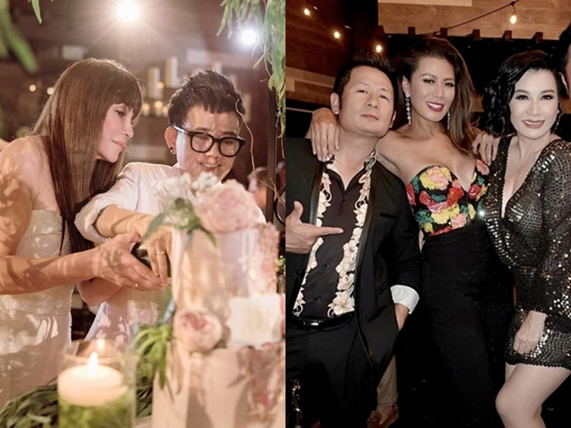 Phương Uyên khoe khung ảnh cưới ngọt ngào bên Thanh Hà sau hôn lễ tại Mỹ