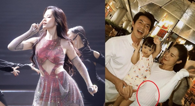 Đông Nhi để lộ vòng 2 to bất thường, nghi vấn nữ ca sĩ đang mang thai lần 2