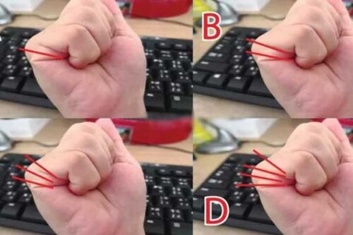 Nắm bàn tay lại rồi đếm đường chỉ: Biết ngay vận mệnh cả đời giàu sang hay bần hàn túng thiếu