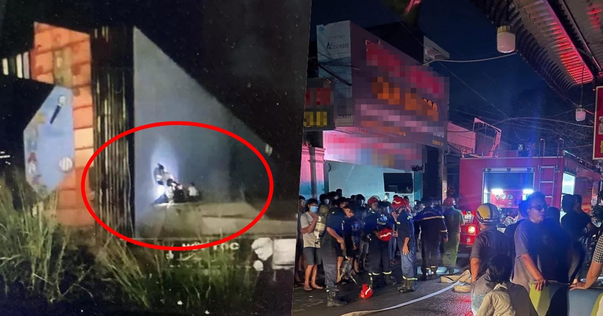 Lại thêm vụ cháy quán karaoke ở Đồng Nai, Cảnh sát PCCC đục tường cứu người