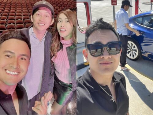 Hoài Linh hội ngộ con trai tại Mỹ, vẻ ngoài gây chú ý