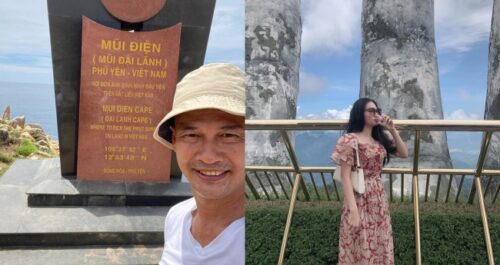 Hình ảnh chung đầu tiên của vợ chồng Tiết Cương dù đã kết hôn được 6 tháng