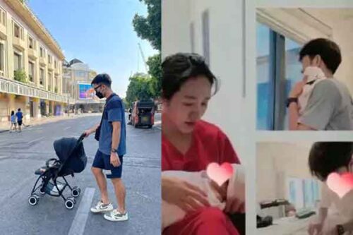 Ảnh hiếm Xuân Trường bên con, diện mạo nhóc tỳ gây tò mò