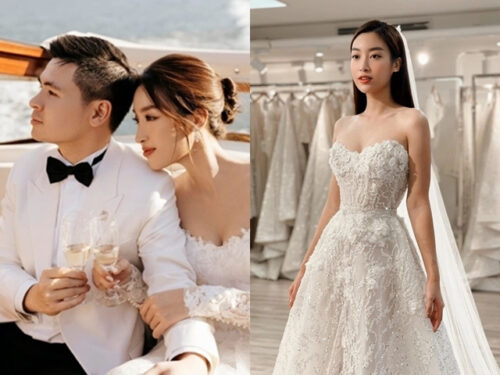 Lan truyền ảnh thiệp cưới cùng loạt quy định khắt khe trong hôn lễ của Đỗ Mỹ Linh và thiếu gia nghìn tỷ