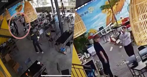 Cán bộ Sở ném 25k tiền lẻ trong quán ăn