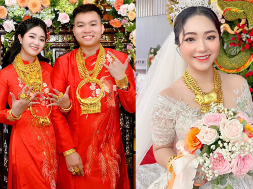 Cặp đôi Cần Thơ gây sốt khi được trao 250 cây vàng, 3 tỷ tiền mặt ở đám cưới