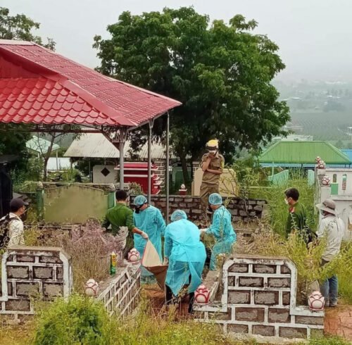 Phát hiện thi thể nam giới bị cháy đen ở nghĩa trang Phan Thiết