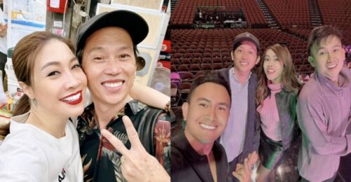 Vừa được đồng nghiệp gặp ở Thái, Hoài Linh có mặt tại Mỹ, dung mạo bất ngờ