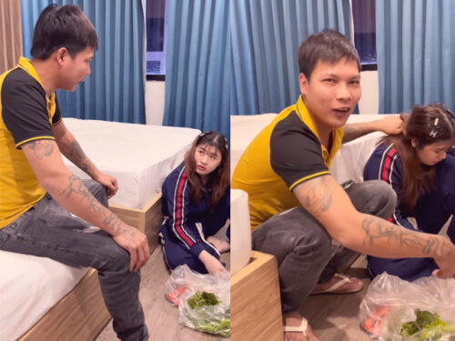 Lộc Fuho chụp ảnh cùng cô gái khác, vợ giận dỗi bỏ đi, phải tức tốc bỏ công bỏ việc đi tìm