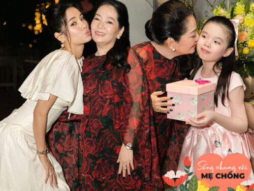 Phương Trinh Jolie: Nàng dâu có 1 không 2 của Vbiz, được 2 mẹ chồng cùng phụ chăm con