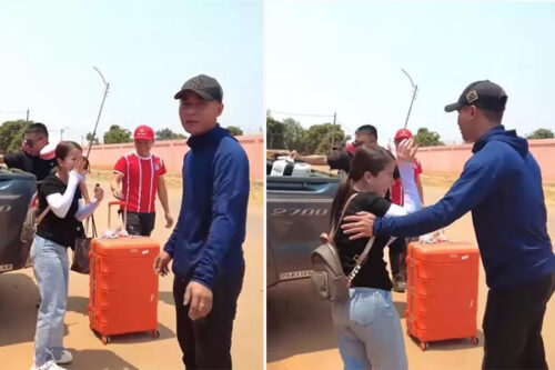 Lộ ảnh Quang Linh Vlog đuổi khéo khi bị Bà Nhân Vlog bóc phốt