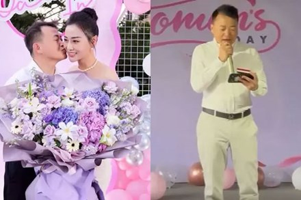 Shark Bình hát tặng Phương Oanh và hội chị em nhân ngày 20/10