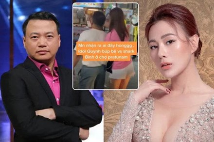 Phương Oanh bị bàn tán khi đi du lịch Thái Lan, Shark Bình dùng hẳn nick tích xanh phản pháo