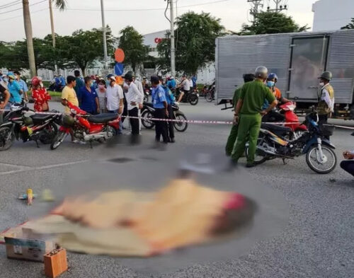 Va chạm với xe bồn sau giờ học, 2 học sinh nghèo và mẹ tử vong