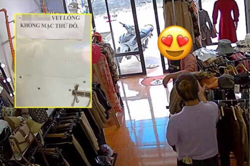 Người phụ nữ có mùi thử đồ bị shop bắt trả 50k ở Hà Nội khiến CĐM xôn xao