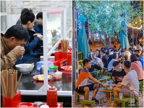 Một năm sau kết thúc giãn cách XH: Không còn hàng quán "chỉ bán mang về", không còn phiếu đi chợ, lại thấy cảnh tắc đường