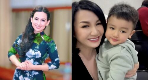 Vợ cũ Bằng Kiều hạnh phúc trong loạt ảnh sinh nhật cùng 2 cháu ngoại Phi Nhung