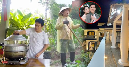 Trường Giang làm chủ biệt thự: Mê làm nông, vợ hay “ăn ké” nhà nội