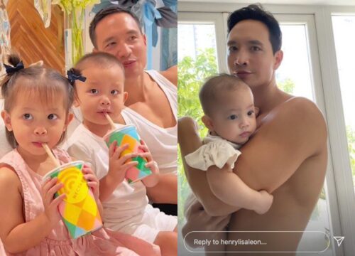 Những khoảnh khắc “không giống nhau đời không nể” của bố con Kim Lý