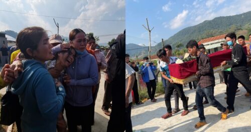 Nữ sinh qua đời vụ Itaewon đã về đến Bình Định, bố mẹ không đứng vững, khung cảnh tang thương