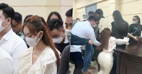 Trang Nemo quỳ xuống xin lỗi vợ ‘anh lớn Quận 8′ tại tòa, vụ án bị trả hồ sơ