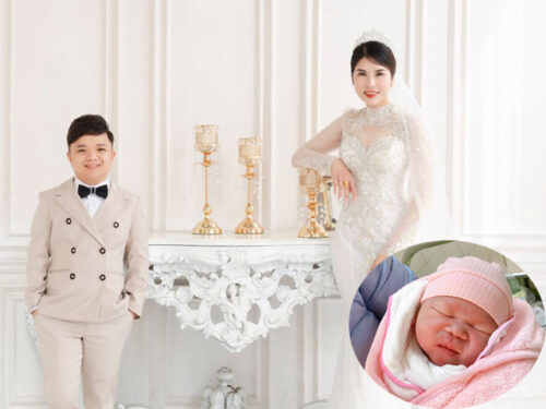 Chàng trai lùn cưới vợ cao ráo và xinh đẹp như hoa hậu, con gái chào đời tất cả thở phào nhẹ nhõm