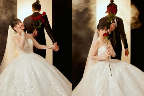 Cát Phượng chụp bộ ảnh cưới bên cạnh người đàn ông đặc biệt