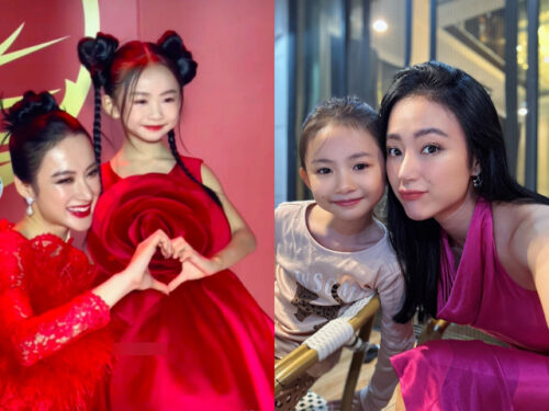 Angela Phương Trinh lần đầu xuất hiện cùng con gái khiến dân mạng xôn xao