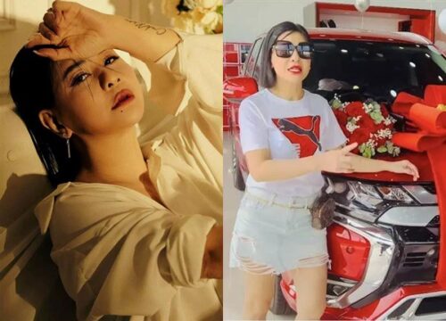 Cát Phượng khoe xế mới tậu và sự thật tiền vay ngân hàng