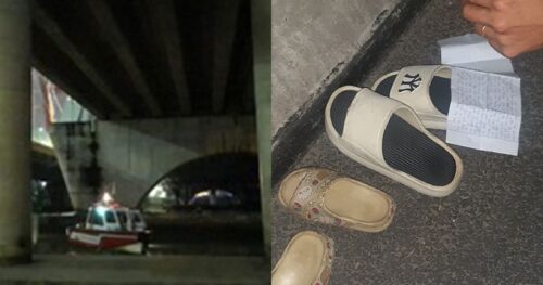 Sài Gòn: Cha cùng con gái nghi nhảy sông, để lại đôi dép và thư trên cầu