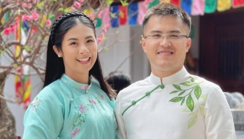 Hoa hậu Ngọc Hân lần đầu tiết lộ điều ít ai biết về chồng kém tuổi