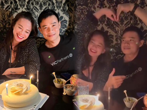 Bà Đào Lan Hương khoe ảnh mừng sinh nhật bên bạn bè, làm hình trái tim chụp ảnh cùng một người đàn ông "quen mặt"