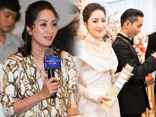 Khánh Thi xuất hiện sau đám cưới đeo vàng nặng cổ, phải nhờ cậy món làm đẹp để tươi tắn hơn