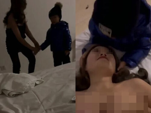 Phẫn nộ vụ người mẹ đi "bán hoa" còn mang con trai nhỏ đi theo, đứa trẻ đứng bên cạnh nhìn