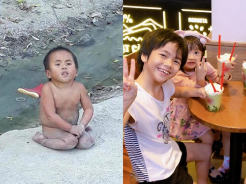 Bé Pàng không manh áo giữa trời đông giá rét ngày nào giờ đã cao lớn, ra dáng chị ba trong nhà