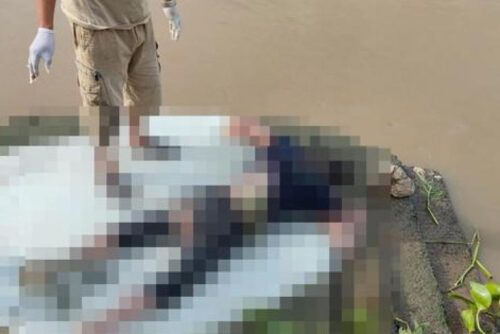 Long An: Phát hiện thi thể trôi sông trên cổ có treo cục đá rất to