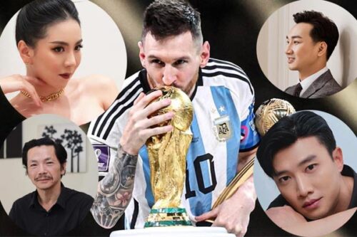 Sao Việt khóc, mãn nguyện khi Messi nâng cúp vô địch World Cup 2022