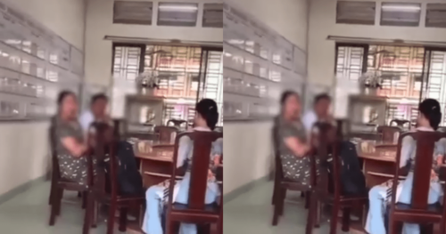 Cháu bị cô chủ nhiệm bêu rếu chuyện bố mẹ ly hôn, bà lên làm việc thì bị hiệu trưởng xúc phạm