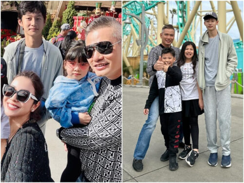 Giàu có, 5 mẹ con Jennifer Phạm và Đức Hải đón Tết 2023 ở Mỹ