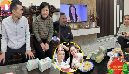 Chồng “nhà người ta” chịu chơi nhất năm: Mừng nội ngoại 500 triệu đồng
