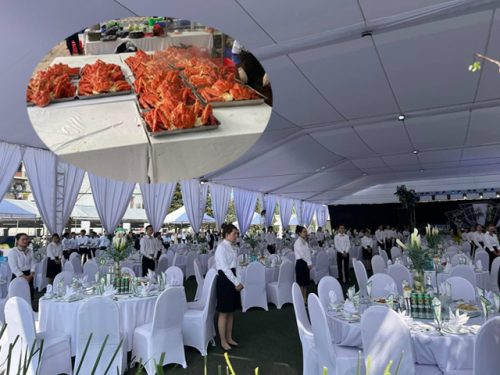 Đám cưới "siêu khủng" ở Bắc Ninh: Thực đơn có cua hoàng đế và bào ngư, tiền trang trí 2 tỷ đồng