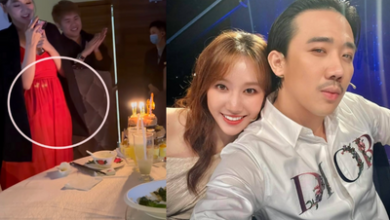 Hari Won lộ khoảnh khắc vòng 2 lùm lùm, diện đồ giấu dáng trong sinh nhật Trấn Thành