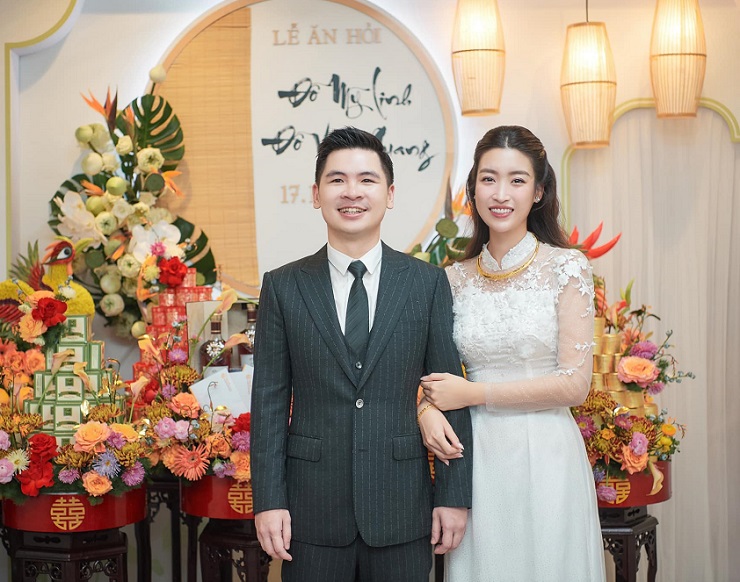 đám cưới hoa hậu đỗ mỹ linh