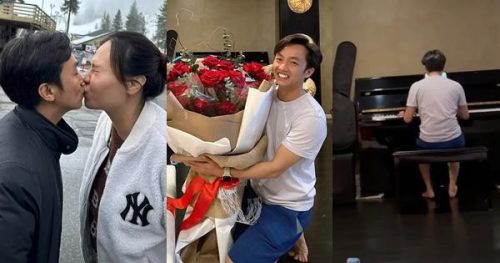 Tặng quà Valentine vợ, Cường Đô La trổ thêm tài lẻ không ai ngờ