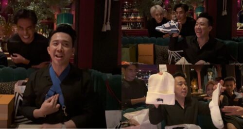 Trấn Thành được tặng cả núi hàng hiệu trong ngày sinh nhật