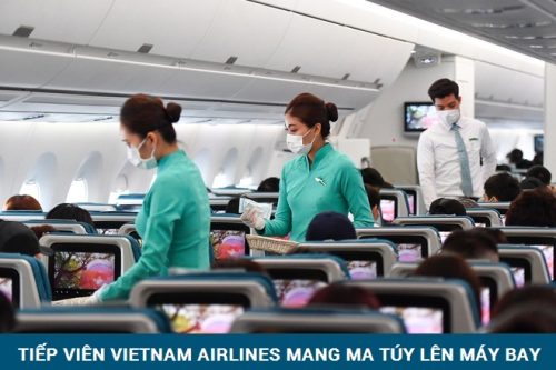 4 tiếp viên Vietnam Airlines mang ma túy lên máy bay