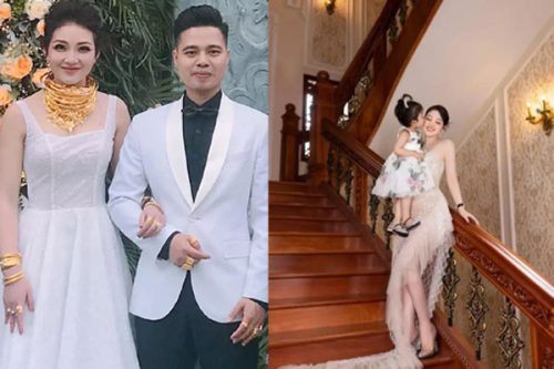 Cuộc sống hiện tại sau 4 năm kết hôn của cô dâu được tặng 200 cây vàng trong đám cưới